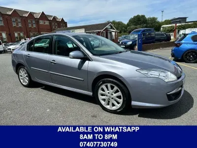 Used Renault Laguna III Dynamique 110 HP (80 kW) 2009 Blue Hatchback