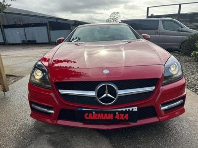 Used Mercedes SLK200 AMG 184 HP (135 kW) 2012 Red Cabriolet