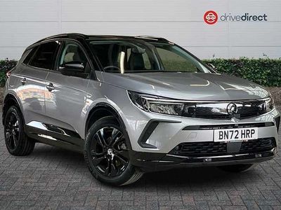 Used Vauxhall Grandland X GS Line 131 HP (96 kW) 2022 Grey SUV