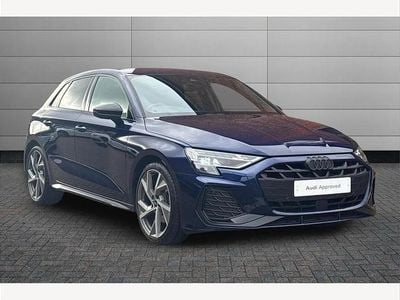 Used Audi A3 Black Edition 150 HP (110 kW) 2024 Blue Hatchback