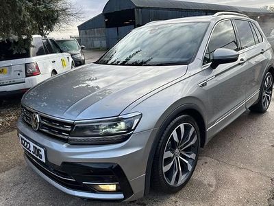 Used VW Tiguan R-line 150 HP (110 kW) 2018 Silver SUV
