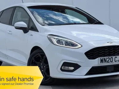Used Ford Fiesta ST-Line 95 HP (69 kW) 2020 White Hatchback