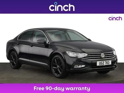 Black Used 2021 VW Passat SEL Sedan | £13,249 (Fair price)