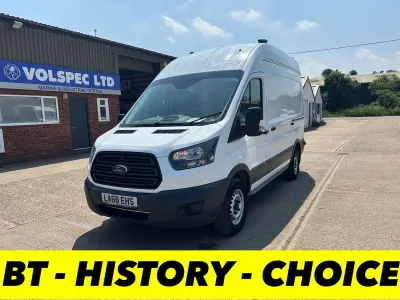 Used Ford Transit 130 HP (95 kW) 2019 White Van