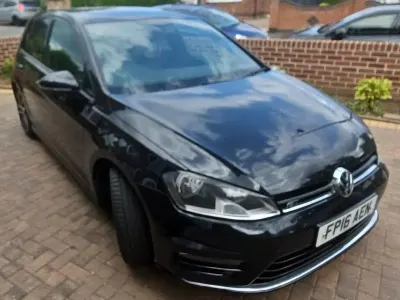 Used VW Golf VII R-line 2016 Black Hatchback