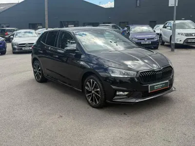 Used Skoda Fabia Monte Carlo 85 HP (62 kW) 2024 Brilliant black metallic Hatchback