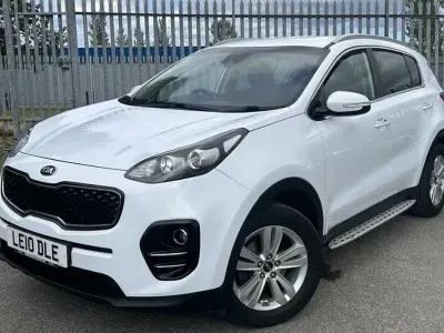 Used Kia Sportage 114 HP (83 kW) 2016 White SUV