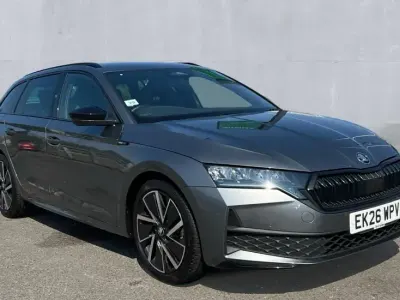 Used Skoda Octavia SportLine 150 HP (110 kW) 2026 Graphite grey metallic Estate