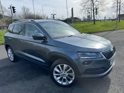 Used Skoda Karoq SE L 116 HP (85 kW) 2018 Grey SUV