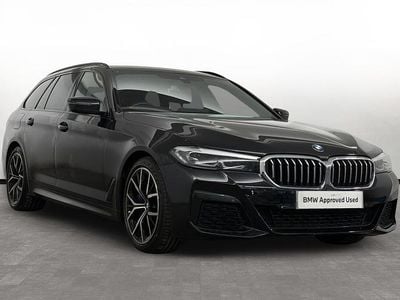 Used BMW 530 M Sport 282 HP (207 kW) 2022 Black Estate