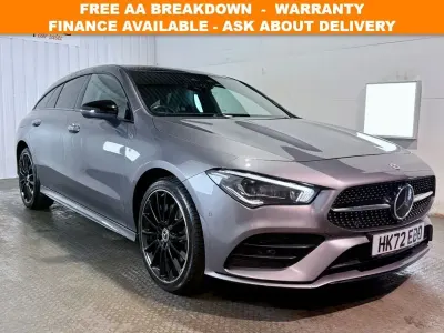 Used Mercedes CLA250e Shooting Brake AMG line 2023 Grey Estate