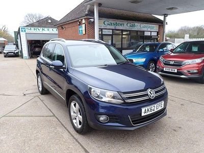 Used VW Tiguan SE 140 HP (102 kW) 2012 Blue SUV