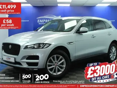 Used Jaguar F-Pace Prestige 180 HP (132 kW) 2017 Silver SUV