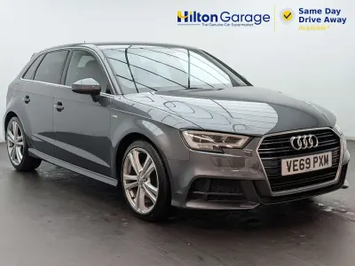 Used Audi A3 Sportback S-Line 2019 Grey Hatchback