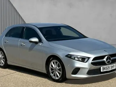 Used Mercedes A200 Executive 163 HP (119 kW) 2019 Iridium silver metallic