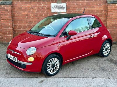 Used Fiat 500 Lounge 69 HP (50 kW) 2015 Red Hatchback