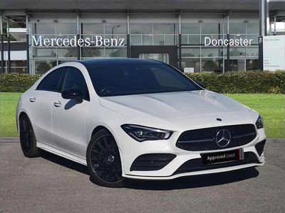 White Used 2024 Mercedes CLA180 AMG Line Premium Plus Sedan | £28,349 (Expensive)