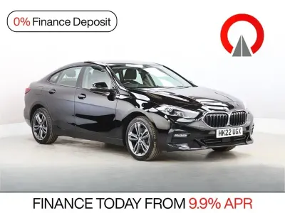 Used BMW 218 Sport Line 136 HP (100 kW) 2022 Black Coupe
