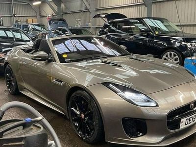 Used Jaguar F-Type R-Dynamic 300 HP (220 kW) 2019 Silver Cabriolet
