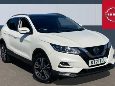Used Nissan Qashqai N-Connecta 158 HP (116 kW) 2021 White SUV