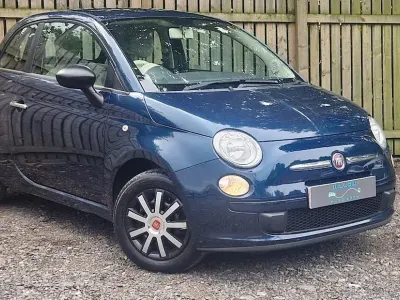 Used Fiat 500 Pop 69 HP (50 kW) 2013 Blue Hatchback