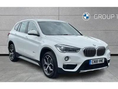 Used BMW X1 xLine 150 HP (110 kW) 2018 White SUV