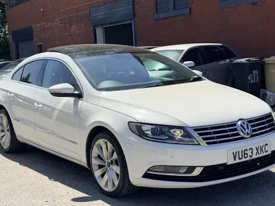 Used VW CC GT 140 HP (102 kW) 2013 White Sedan