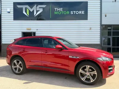 Used Jaguar F-Pace R-Sport 180 HP (132 kW) 2017 Red SUV