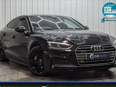 Used Audi A5 Sportback S-Line 190 HP (139 kW) 2017 Black Hatchback