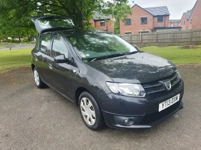 Used Dacia Sandero Lauréate 75 HP (55 kW) 2013 Black Hatchback