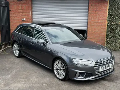 Used Audi A4 S-Line 190 HP (139 kW) 2019 Grey Estate