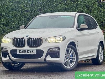 White Used 2019 BMW X3 Comfort Edition SUV | £26,890 (Fair price)