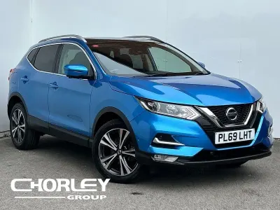 Used Nissan Qashqai N-Connecta 140 HP (102 kW) 2020 Blue SUV