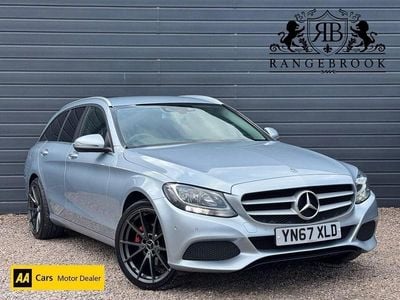 Used Mercedes C220 Executive 170 HP (125 kW) 2017 Silver Estate