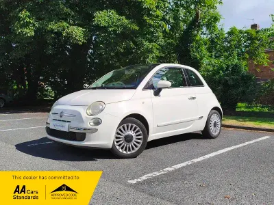 Used Fiat 500 Lounge 69 HP (50 kW) 2011 White