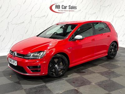 Used VW Golf VII R 2015 Red Hatchback