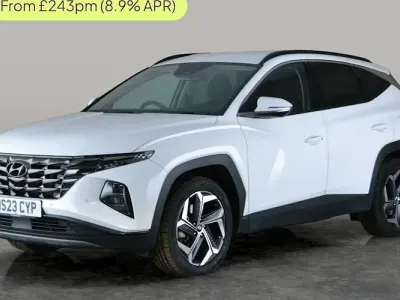 Usado Hyundai Tucson Premium 265 CV (194 kW) 2023 Blanco SUV