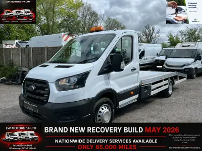 Used Ford Transit 130 HP (95 kW) 2023 White Cabriolet