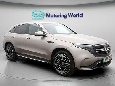 Used Mercedes EQC400 AMG line 300 kW (408 HP) 2023 Silver SUV