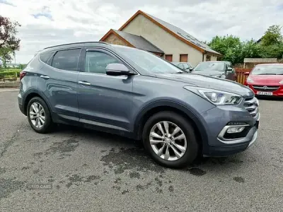 Used Hyundai Santa Fe Premium 2018 Silver SUV