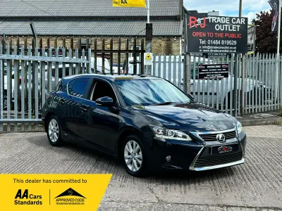 Used Lexus CT200h 136 HP (100 kW) 2016 Black Hatchback