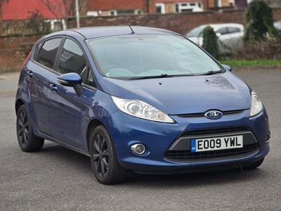 Used Ford Fiesta Zetec 96 HP (70 kW) 2009 Blue Hatchback