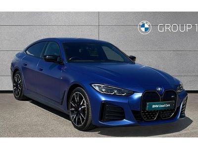 Used BMW i4 M Sport 400 kW (544 HP) 2022 Blue Sedan