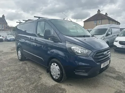 Used Ford Transit Custom 130 HP (95 kW) 2019 Blue Van