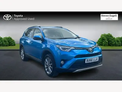 Used Toyota RAV4 143 HP (105 kW) 2016 Blue SUV