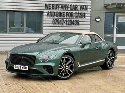 Used Bentley Continental 635 HP (467 kW) 2019 Green Cabriolet