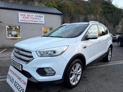 White Used 2018 Ford Kuga Titanium SUV | £7,995 (Fair price)