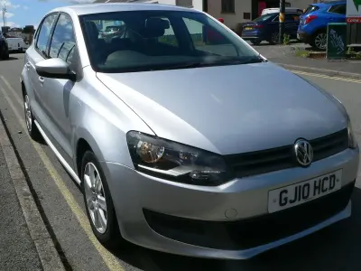 Used VW Polo SE 85 HP (62 kW) 2010 Silver Hatchback