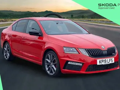 Used Skoda Octavia 180 HP (132 kW) 2019 Corrida red Hatchback