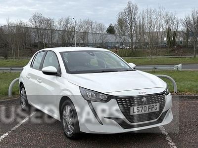 Used Peugeot 208 Active Premium 75 HP (55 kW) 2020 White Hatchback